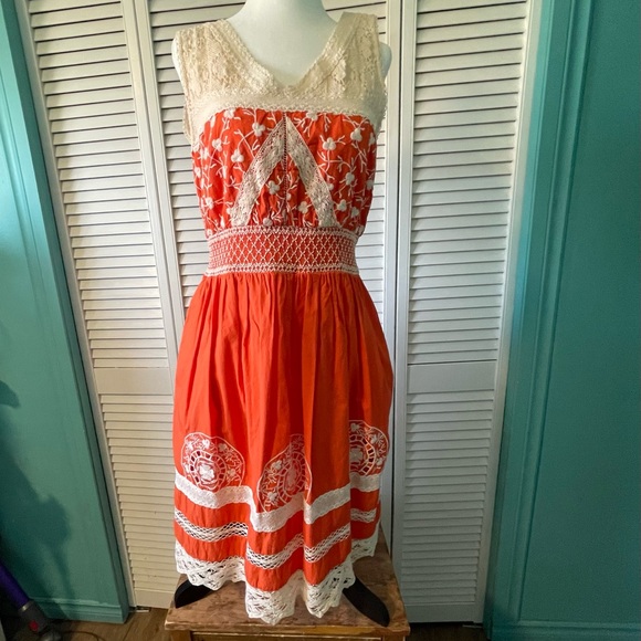 Moulinette Soeurs Dress purchased from Anthropologie. Size 12. Has Pockets! - Picture 1 of 7